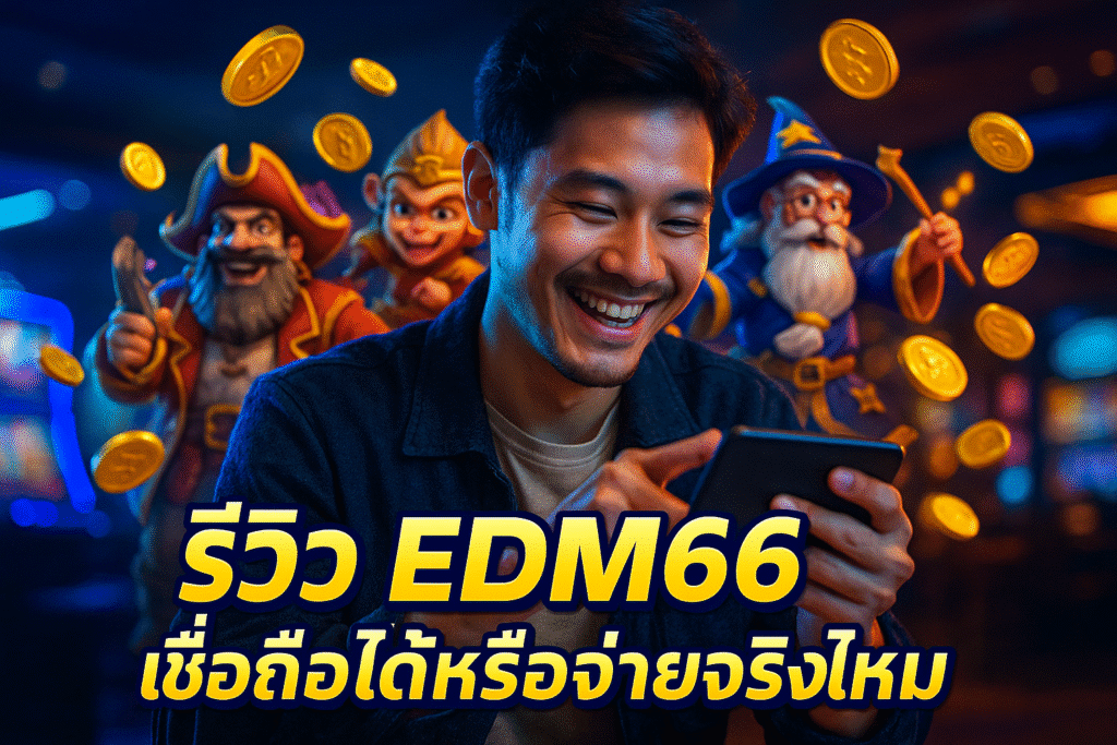 รีวิว EDM66 เชื่อถือได้หรือจ่ายจริงไหม