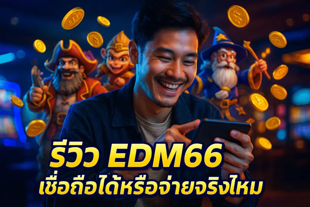 รีวิว EDM66 เชื่อถือได้หรือจ่ายจริงไหม