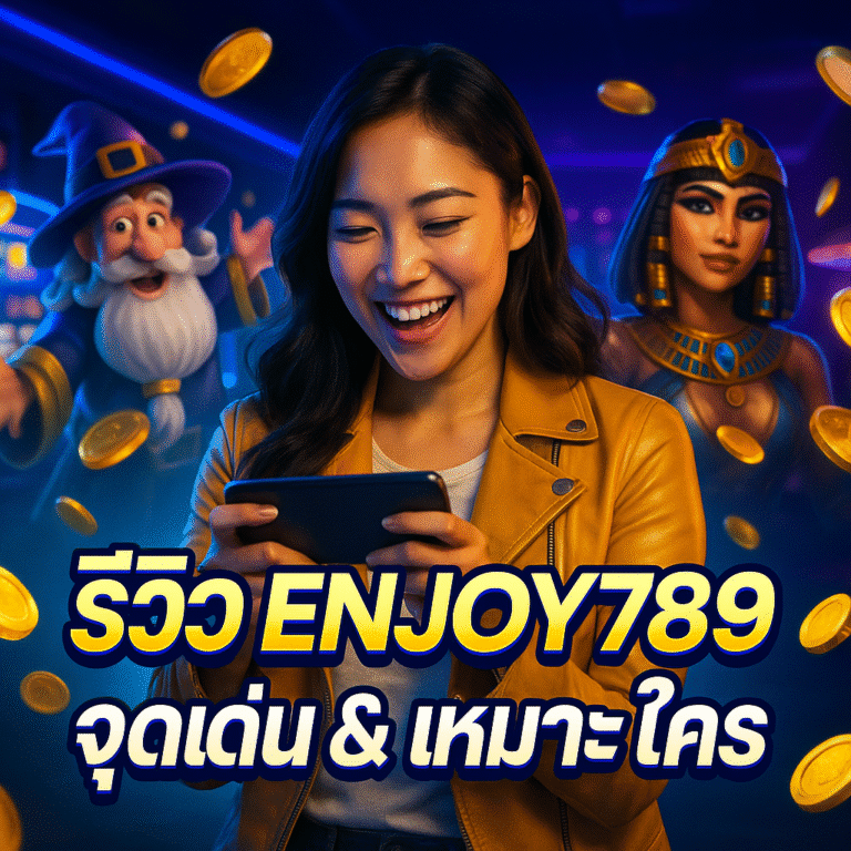 รีวิว ENJOY789 จุดเด่น & เหมาะใคร